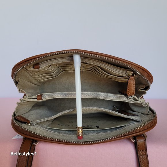 BRIGHTON Paradise Garden Jovie Fabric-Straw Organizer Bag- Natural Multi 🎈$195. - Picture 12 of 16